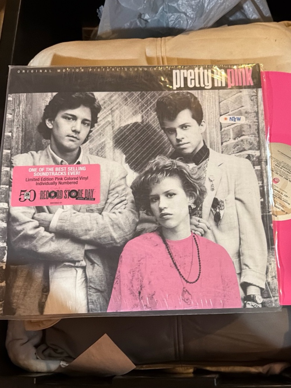 Limited Edition- Pretty in Pink Original Motion Picture Soundtrack - Pink Vinyl